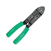 CP-413G Клещи для зачистки и обжима проводов и клемм (0.2-8кв.мм) Pro'sKit
