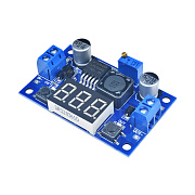 LM2596 регулируемый DC-DC понижающий с вольтметром Uвх 4-40V Uвых 1,3-37V I=3A
