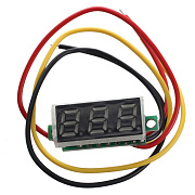 цифровой вольтметр постоянного тока  (0 - 200v)