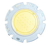 светодиод COB 20W 30-34V 600mA 1800-2000L 17mm ROUND 4000K