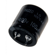 конденсатор LSW 100mFх400v (25х25) 85С Mini Snap-in