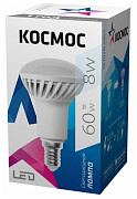 Лампа светодиодная Космос R50 E14 8W 4500К холодное свечение 