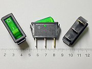 Переключатель RWB-403 зеленый 220V