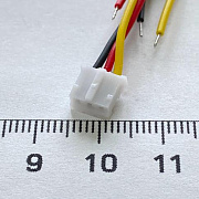 Разъем межплатный 3pin шаг 2.00мм РH-03 с проводом AWG 26 длина 300мм ( РН-03+РН-03)