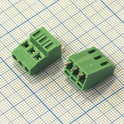 Клеммник DG381-3.81-03P-14 (XY303V-03P 3.81mm лифт)