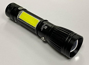 Фонарик аккумуляторный BL-W545-T6 1Led + COB 18650