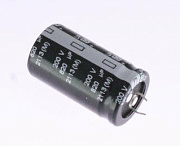 конденсатор HJ 820mFх200V (22x45 +85)