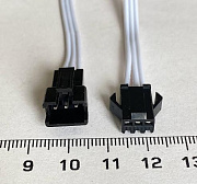 Разъем 4pin SM-4 с проводом на шлейфе